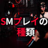 SMプレイ 種類パターン SMプレイの種類を徹底解説｜初心者からハードコアまで