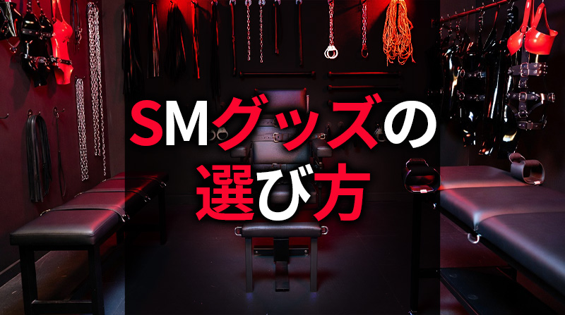 SMグッズの選び方と正しいメンテナンス方法・保管のやり方